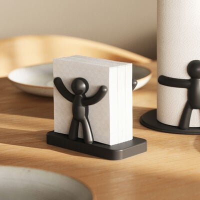 Umbra Buddy lautasliinateline musta